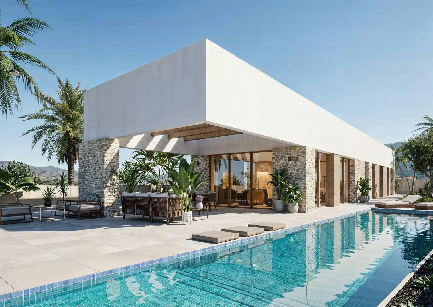 Swimming pool of Houses for sale in Mutxamel