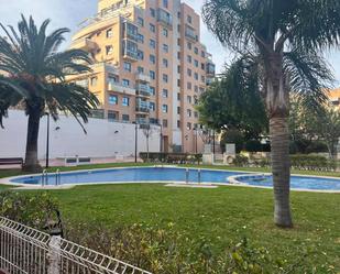 Swimming pool of Flat for sale in  Valencia Capital  with Air Conditioner, Terrace and Furnished