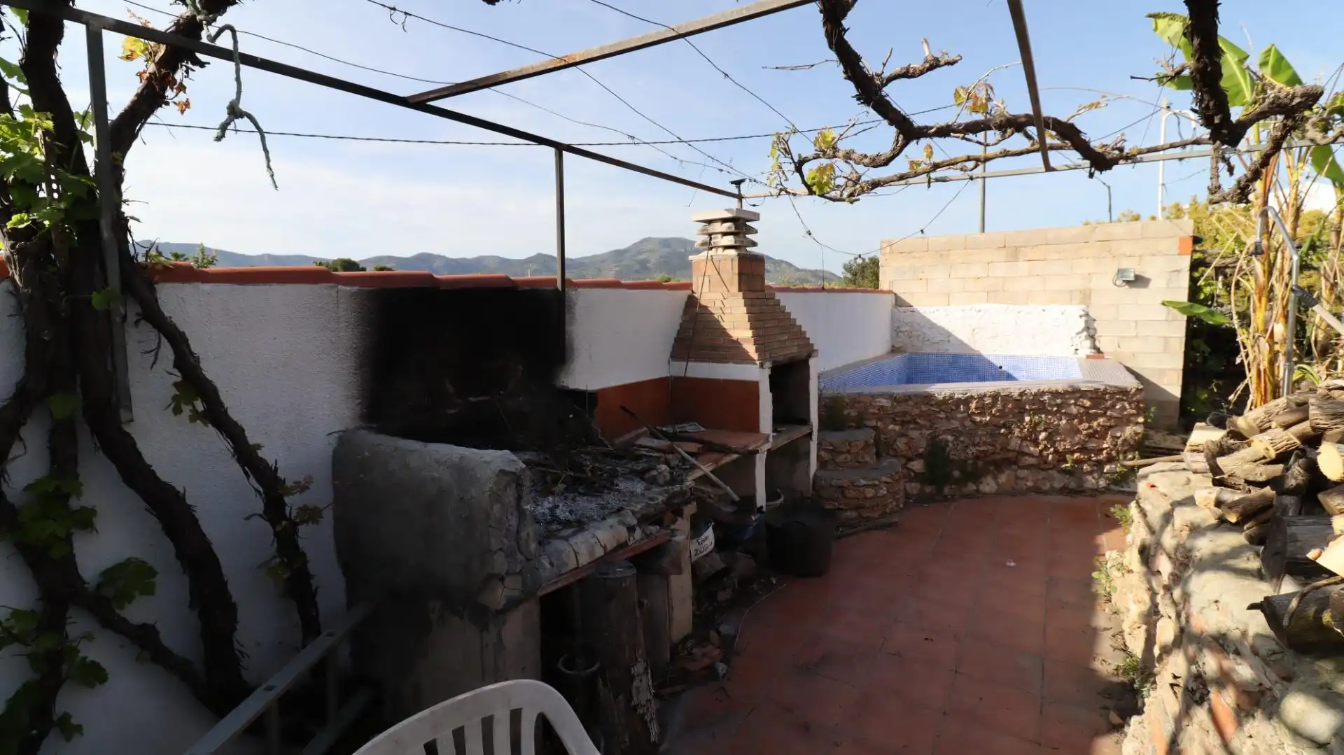 Terrassa de Finca rústica en venda en Alcanar amb Jardí privat i Piscina comunitària