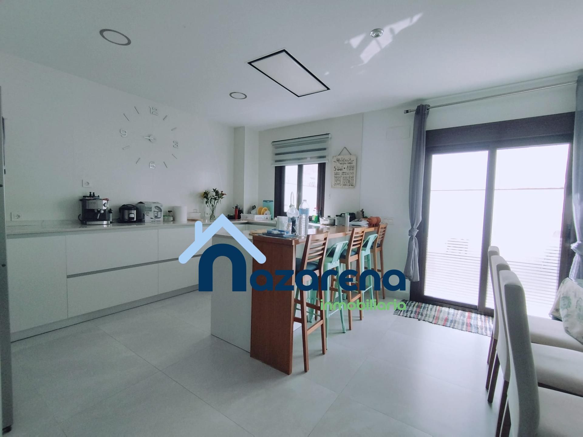 Kitchen of Single-family semi-detached for sale in Dos Hermanas  with Air Conditioner, Heating and Private garden