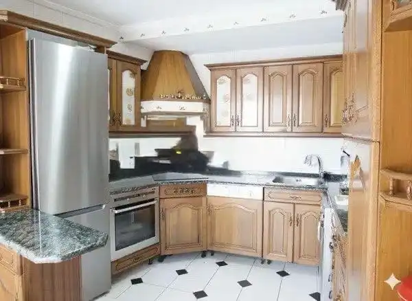 Cocina de Casa adosada en venta en Usurbil con Calefacción, Parquet y Amueblado