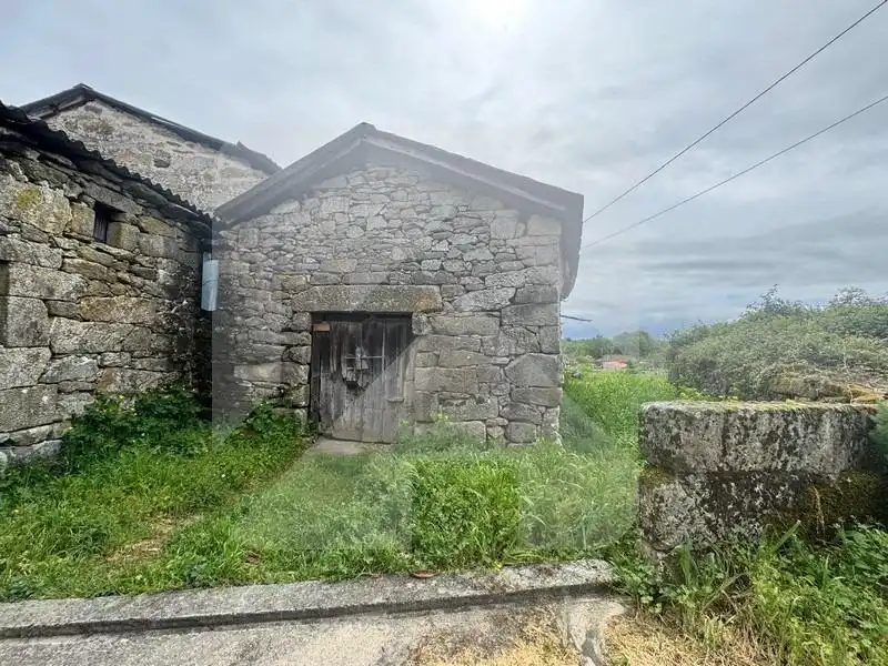 Vista exterior de Casa o chalet en venta en San Cristovo de Cea con Jardín privado y Terraza