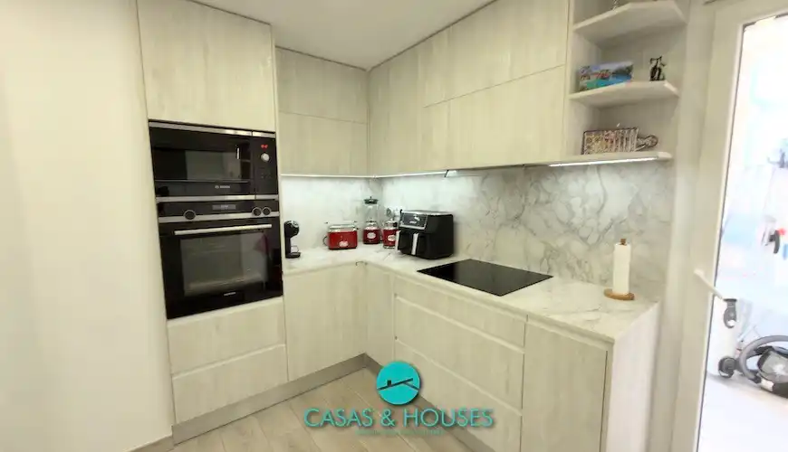 Kitchen of Apartments for sale in La Manga del Mar Menor  with Air Conditioner, Heating and Terrace