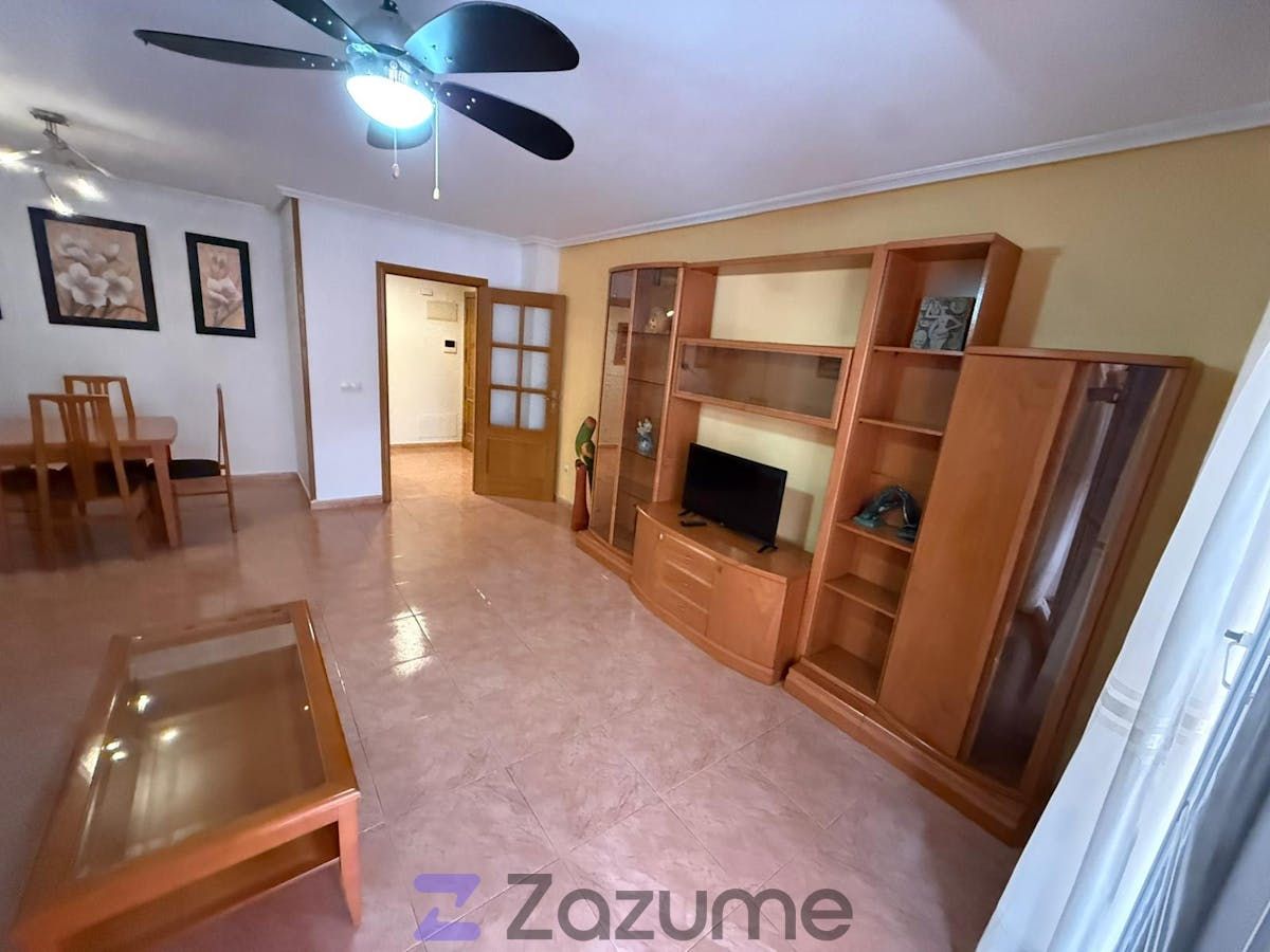 Sala d'estar de Pis de lloguer en Alicante / Alacant amb Aire condicionat, Calefacció i Terrassa