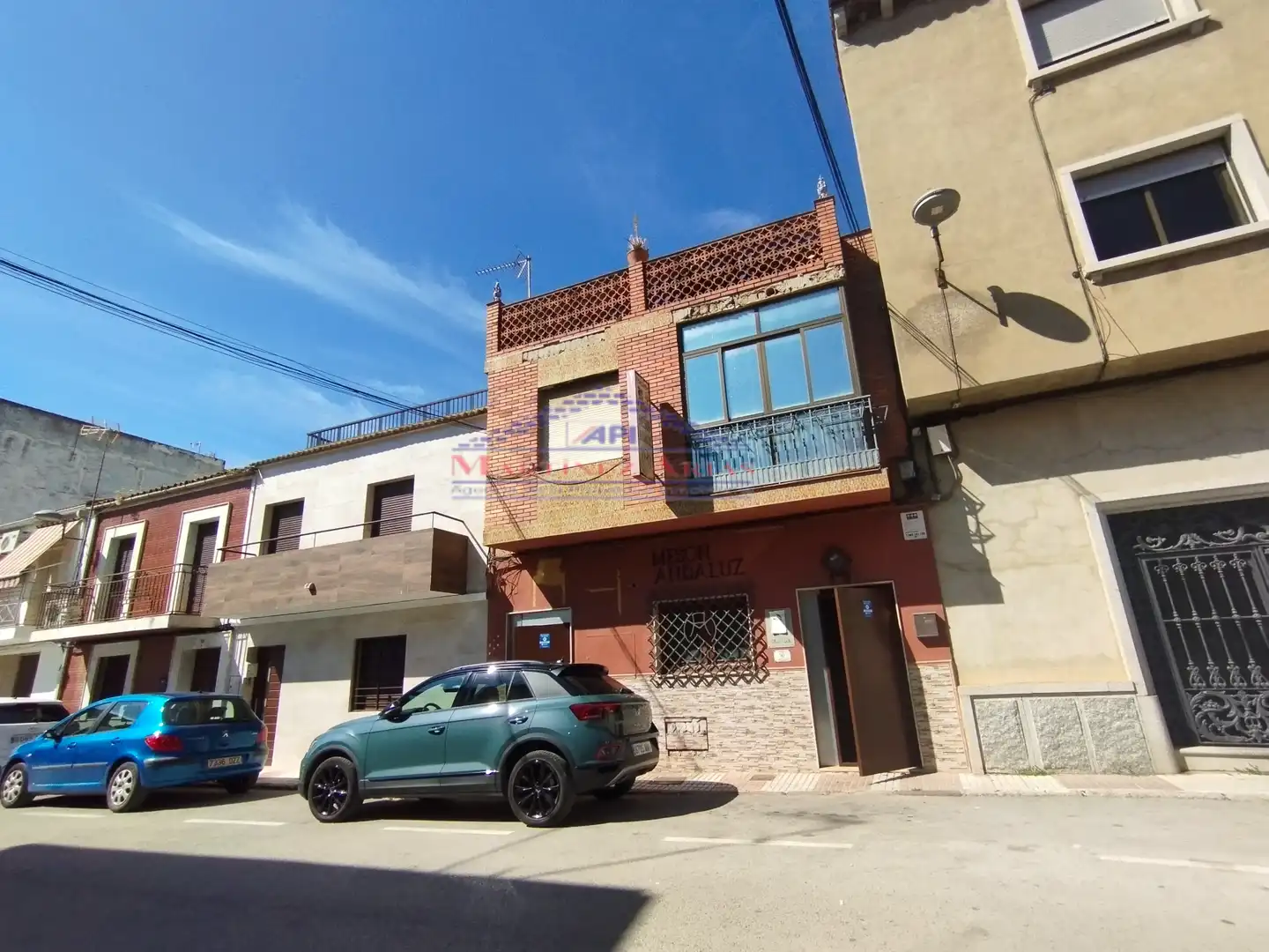 Vista exterior de Casa adosada en venta en Bailén con Terraza