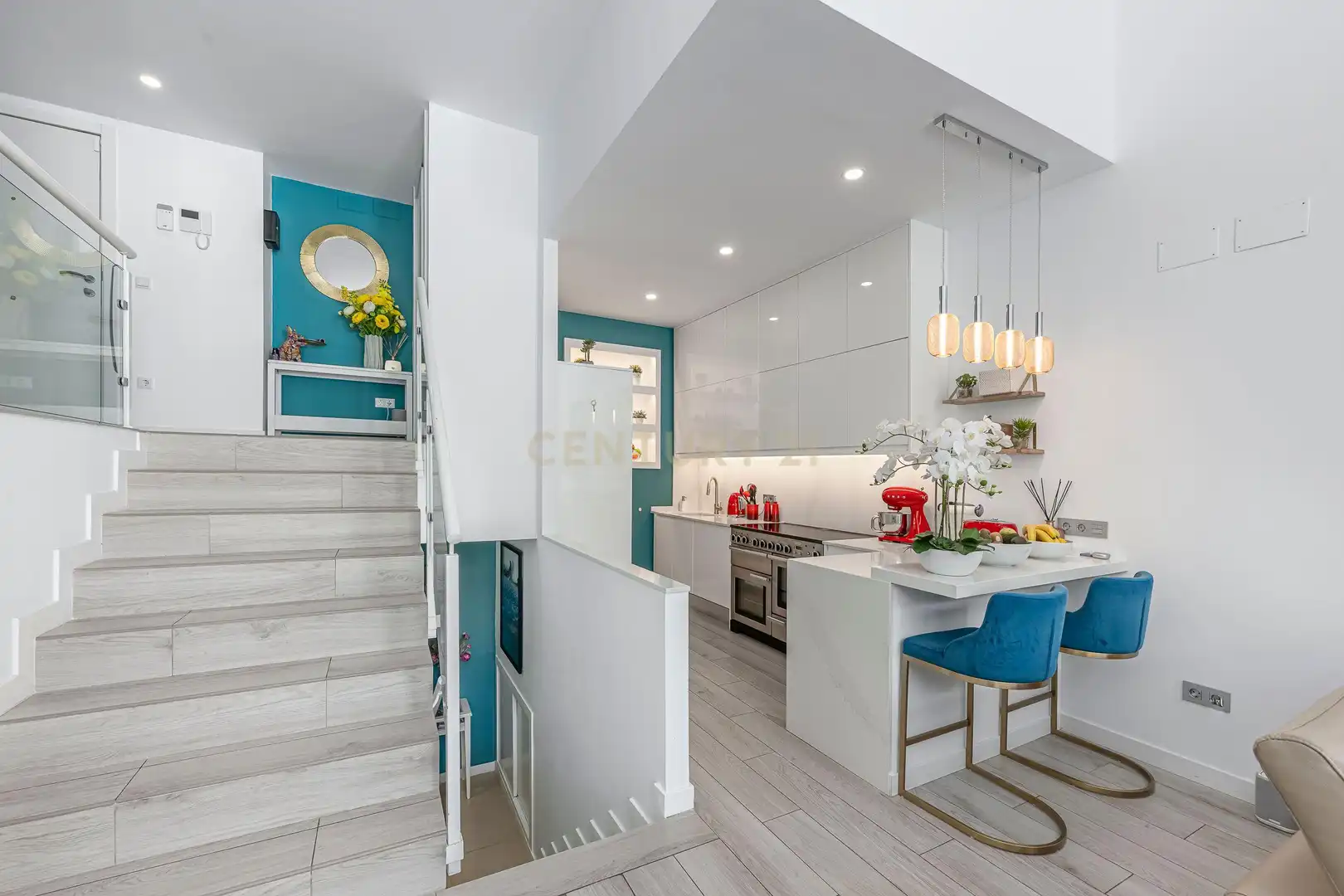 Cocina de Apartamento en venta en Benahavís con Aire acondicionado, Trastero y Lavadora