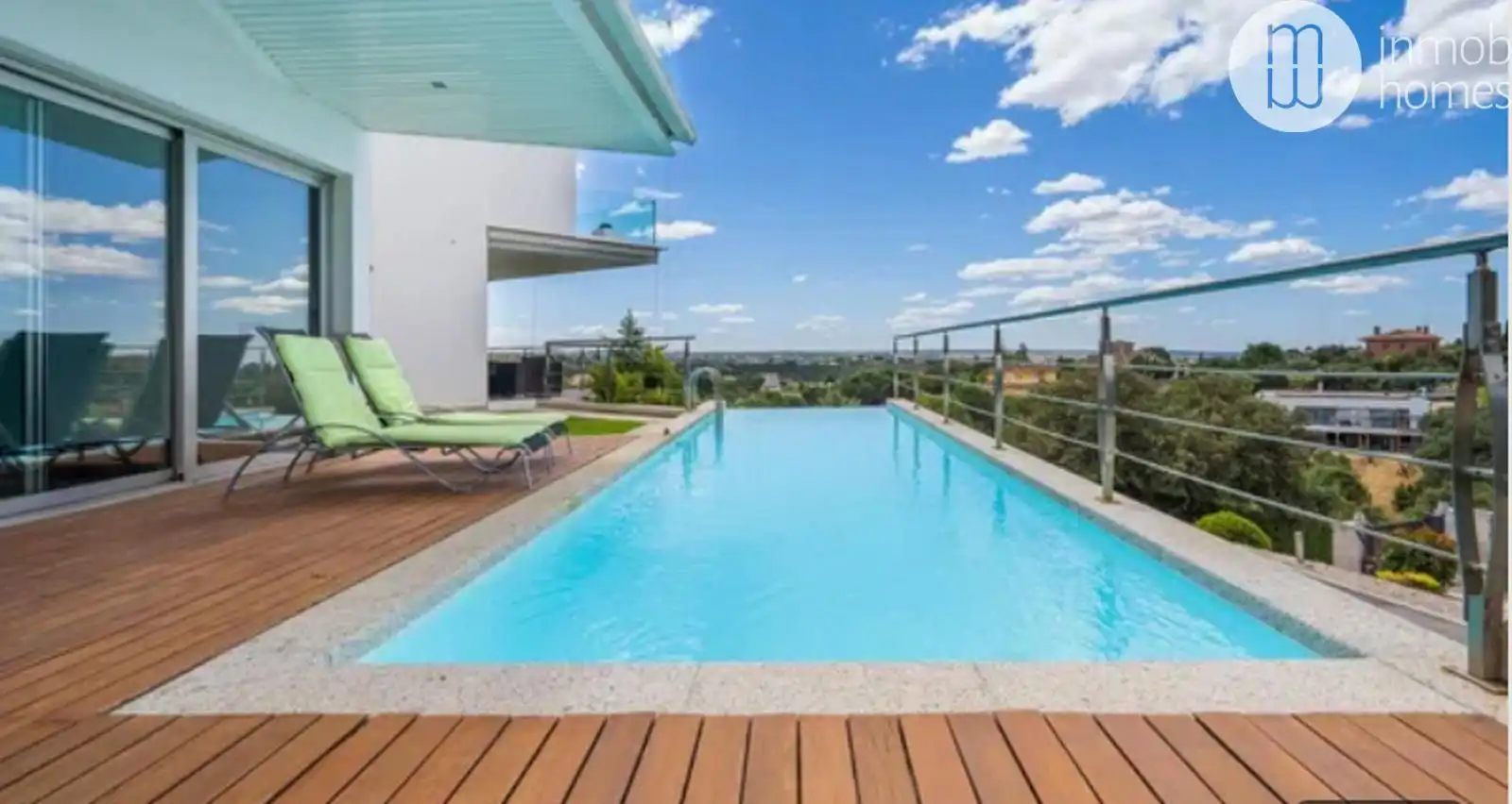 Piscina de Casa o chalet en venta en Las Rozas de Madrid con Aire acondicionado, Calefacción y Jardín privado