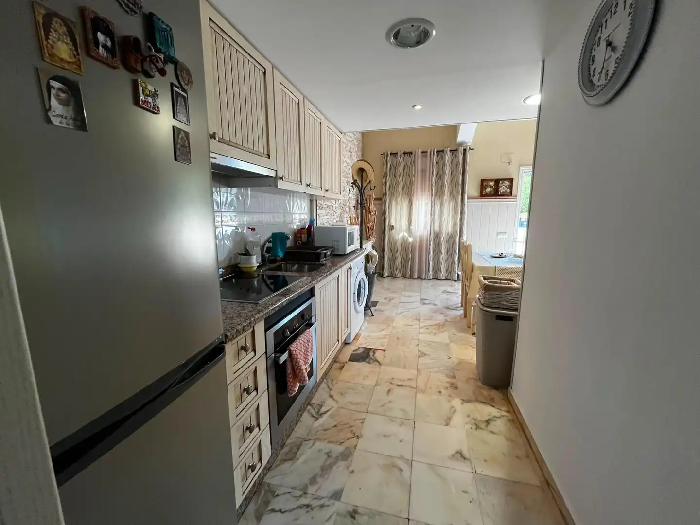 Cuina de Apartament en venda en Valencina de la Concepción amb Aire condicionat, Terrassa i Piscina comunitària