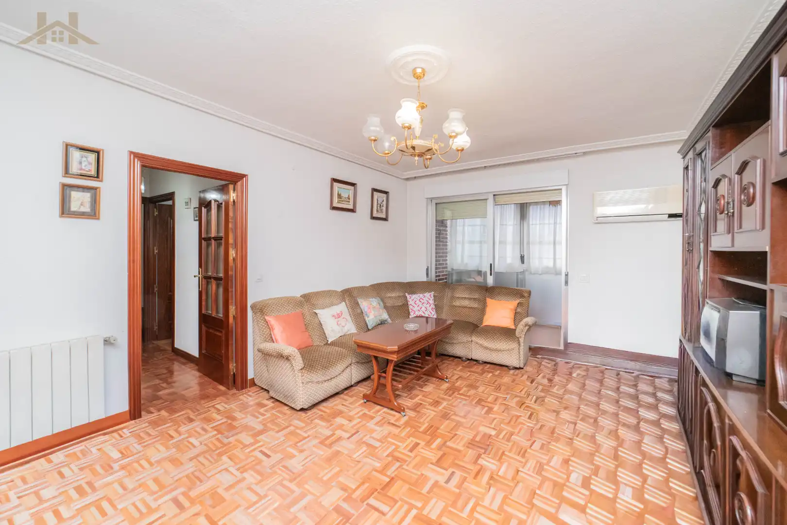 Sala de estar de Piso en venta en Móstoles con Aire acondicionado, Calefacción y Terraza