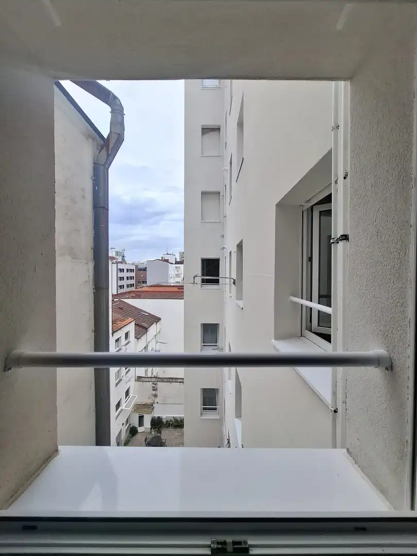 Balcony of Flat for rent in Gijón   with Heating