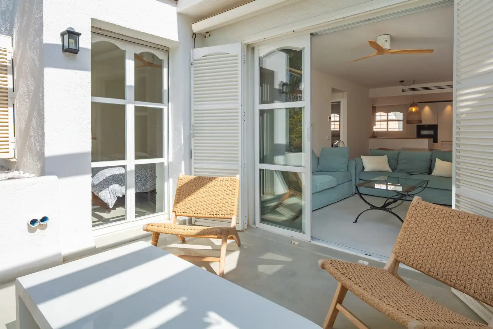 Terrace of Apartments for sale in Jávea / Xàbia  with Air Conditioner, Swimming Pool and Community pool