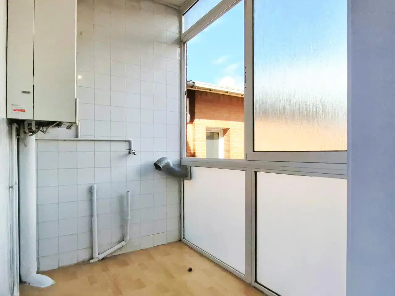 Küche von Maisonette zum Verkauf in Matadepera mit Klimaanlage, Heizung und Terrasse