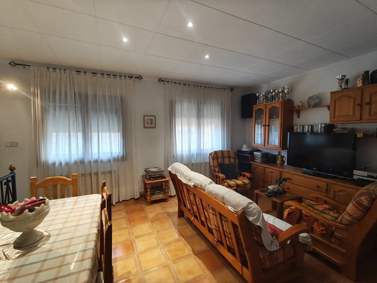 Living room of Houses for sale in L'Espluga Calba  with Air Conditioner, Heating and Terrace