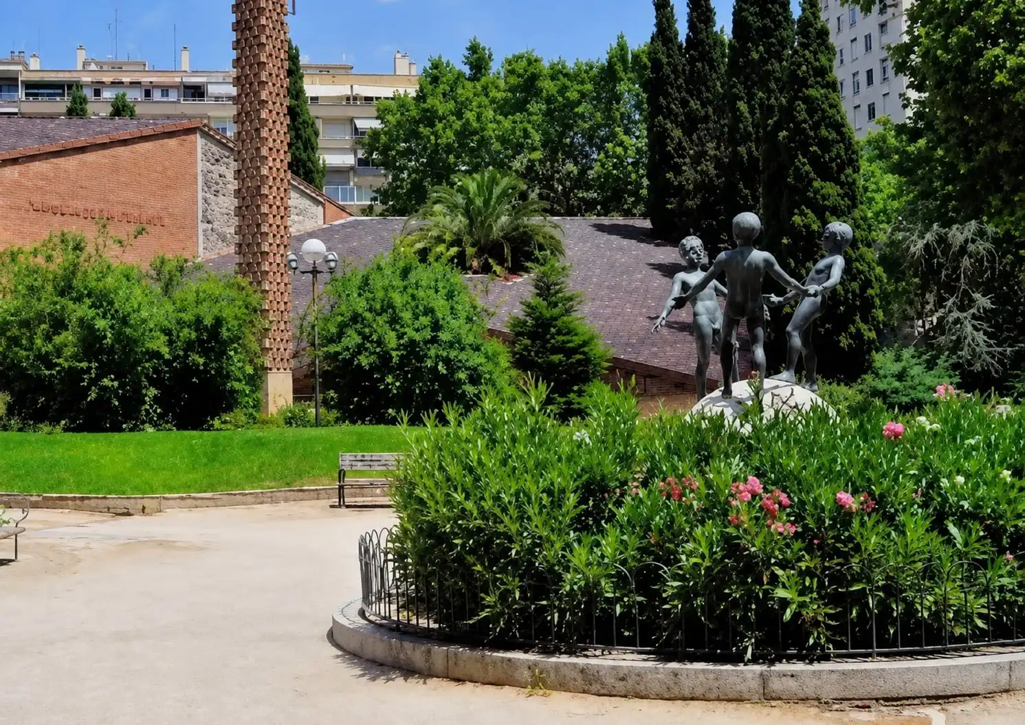Jardín de Piso en venta en Madrid con Aire acondicionado, Calefacción y Terraza