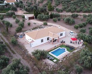 Exterior view of Country house for sale in Villanueva del Trabuco  with Private garden, Terrace and Furnished