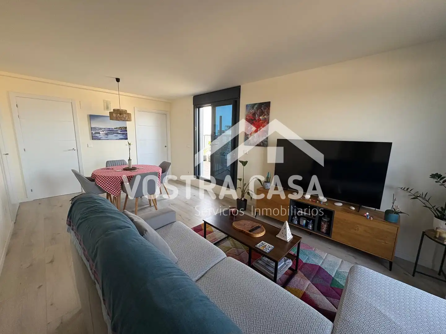 Living room of Attic for sale in Mislata  with Air Conditioner and Alarm