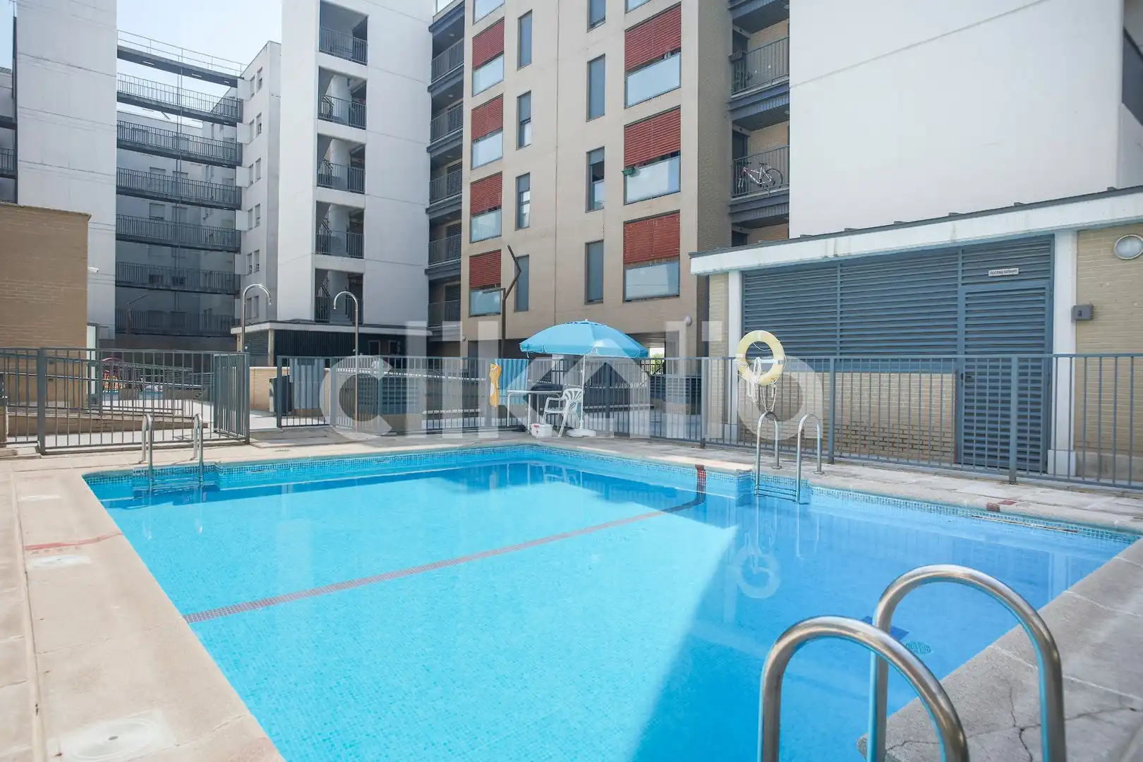 Swimming pool of Flat for sale in Móstoles  with Heating, Storage room and Swimming Pool