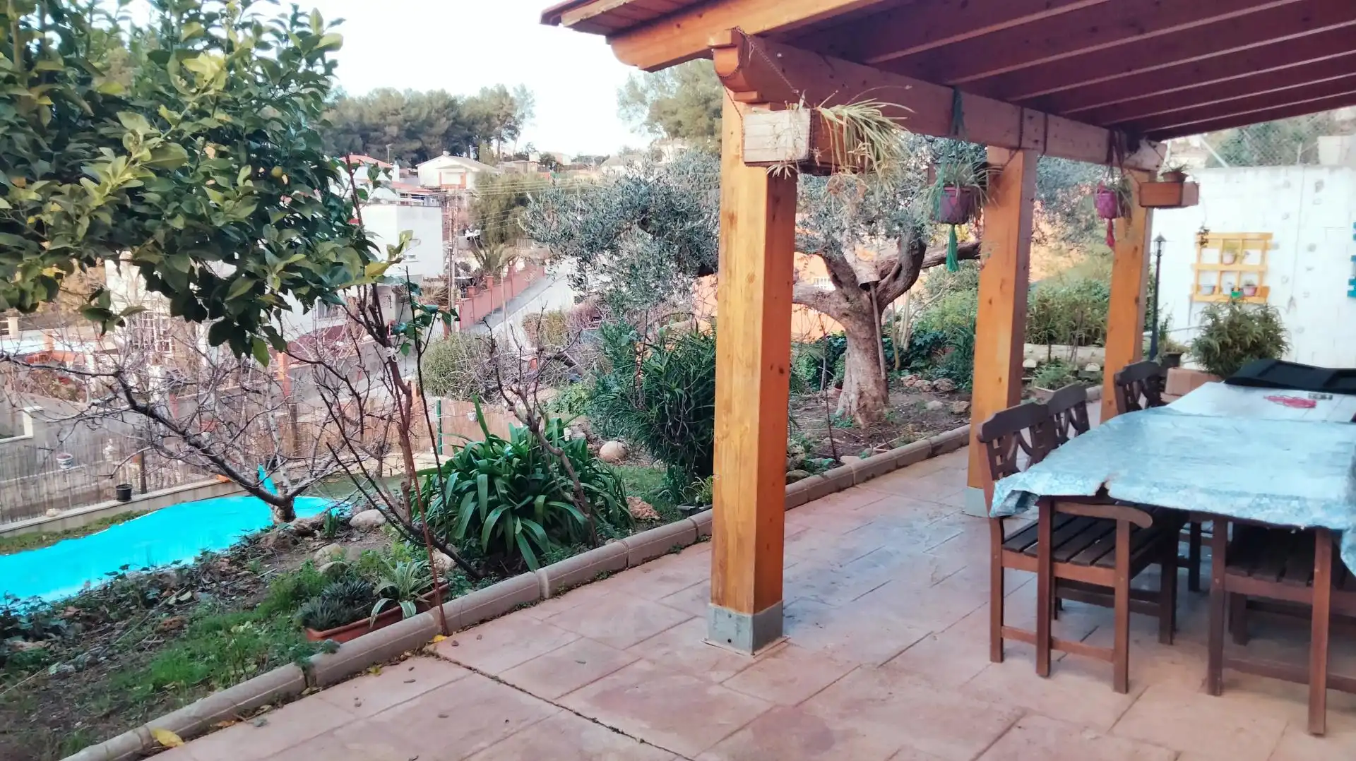 Garden of Houses for sale in Piera  with Heating, Terrace and Swimming Pool