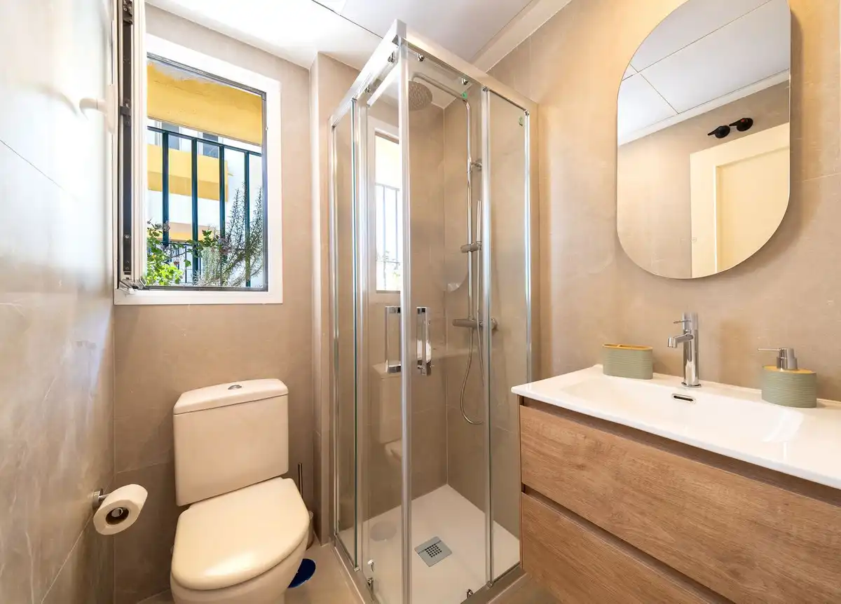 Baño de Planta baja en venta en Mijas con Aire acondicionado, Calefacción y Terraza