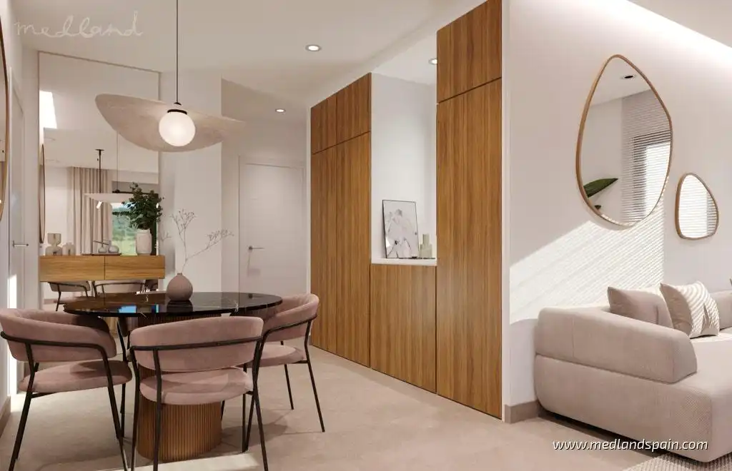 Apartament amb piscina en venda a Hacienda del Álamo Golf, imagen 4