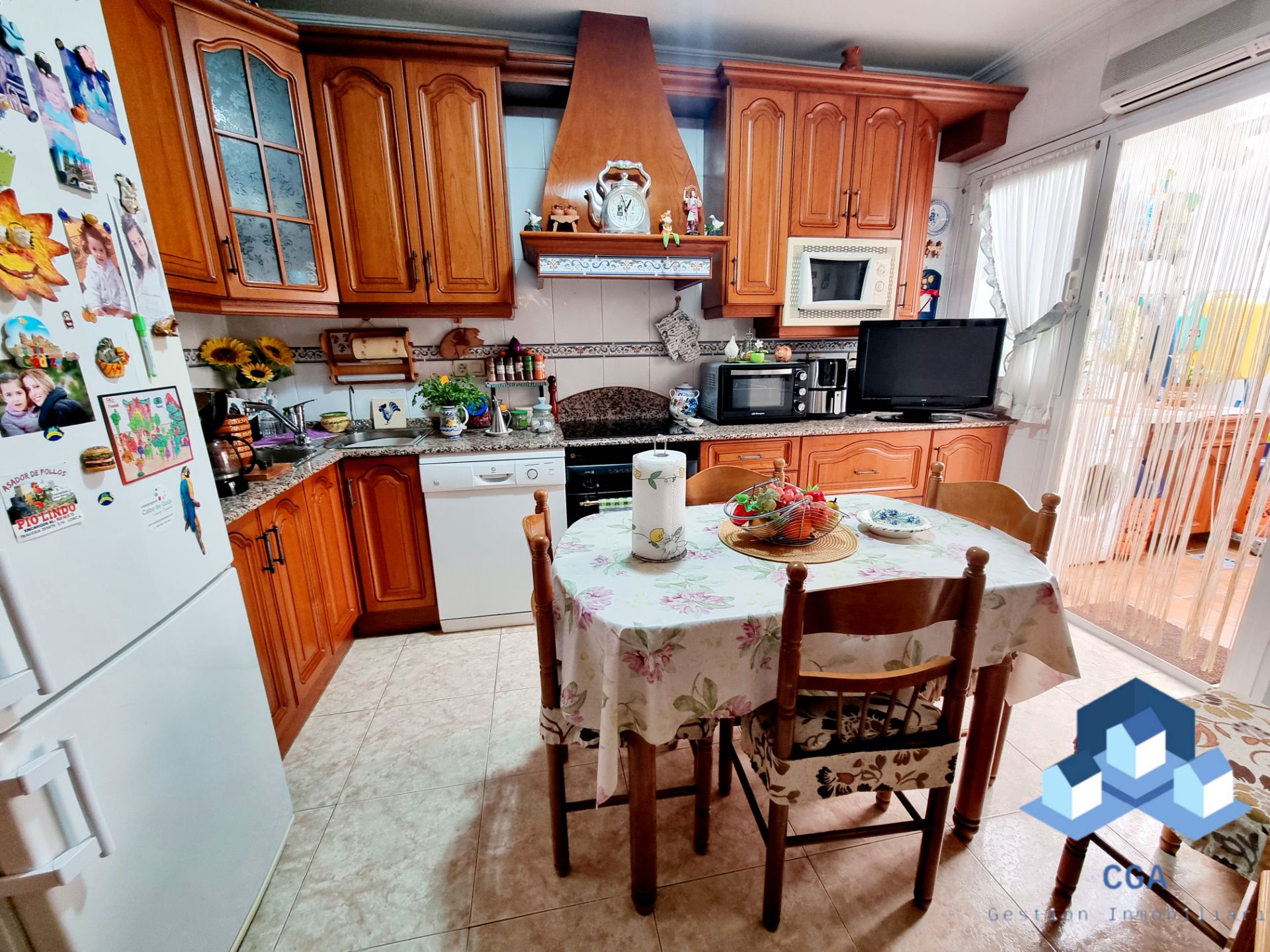 Kitchen of Duplex for sale in Lorca  with Air Conditioner, Terrace and Storage room