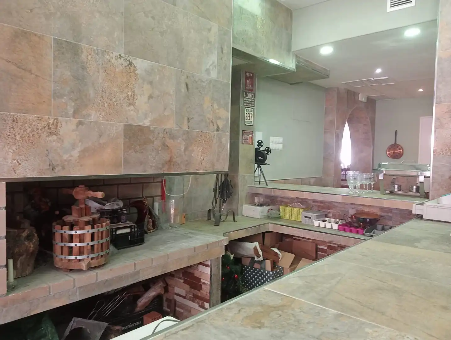 Cocina de Local en traspaso en Vila-real con Amueblado