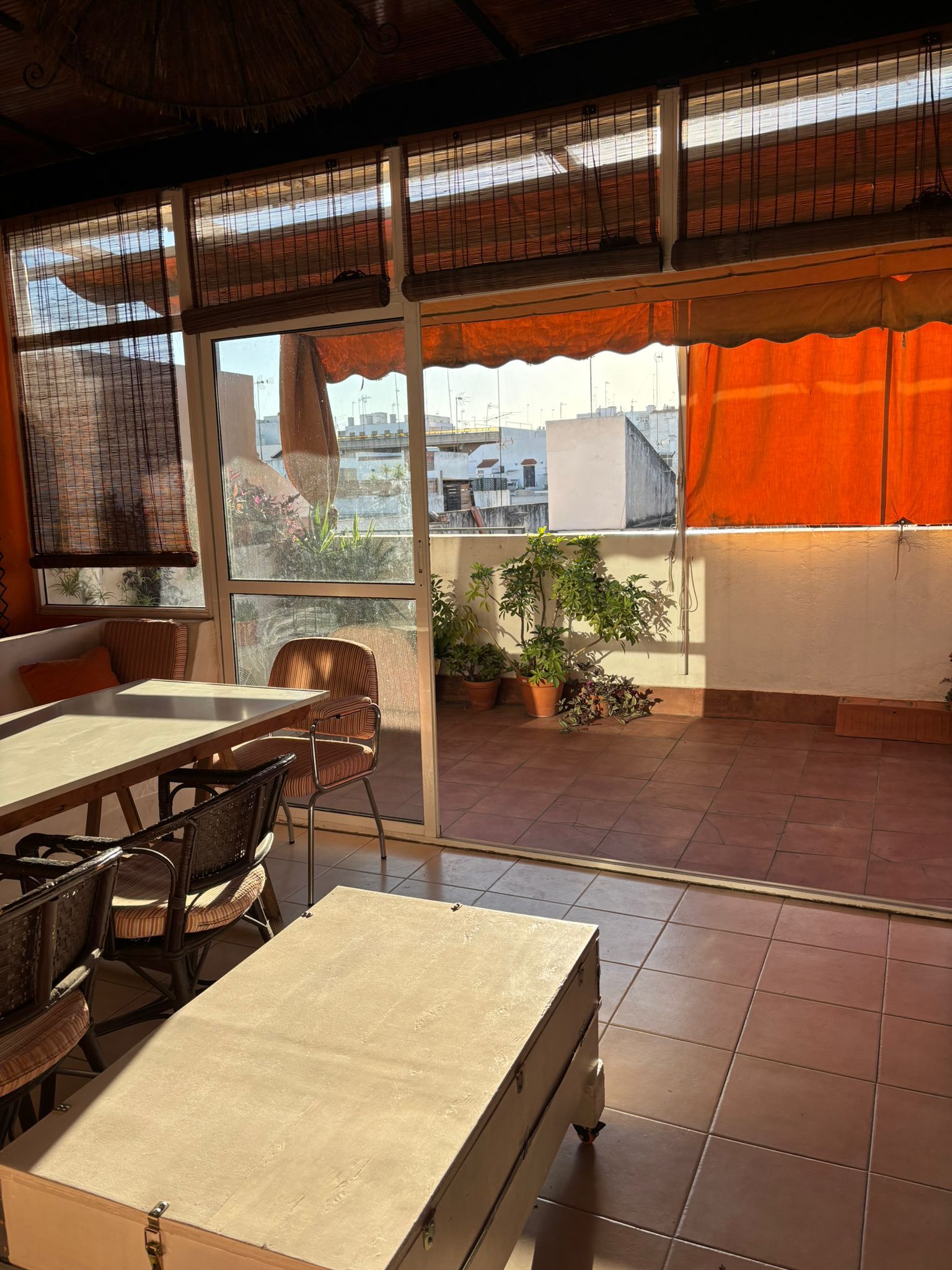 Terrace of Flat for sale in  Sevilla Capital  with Terrace and Storage room