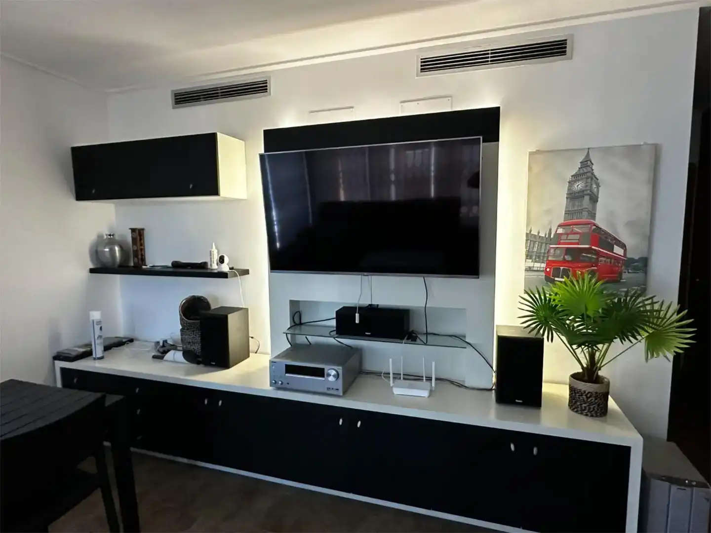Sala de estar de Casa o chalet en venta en Burriana / Borriana con Aire acondicionado y Piscina