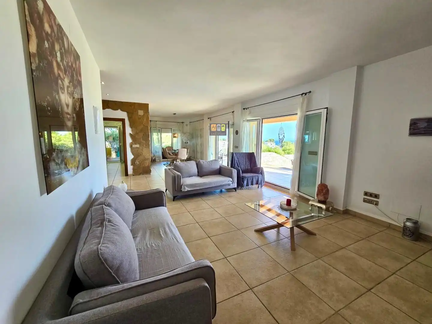 Living room of Houses for sale in Altea  with Private garden, Terrace and Swimming Pool