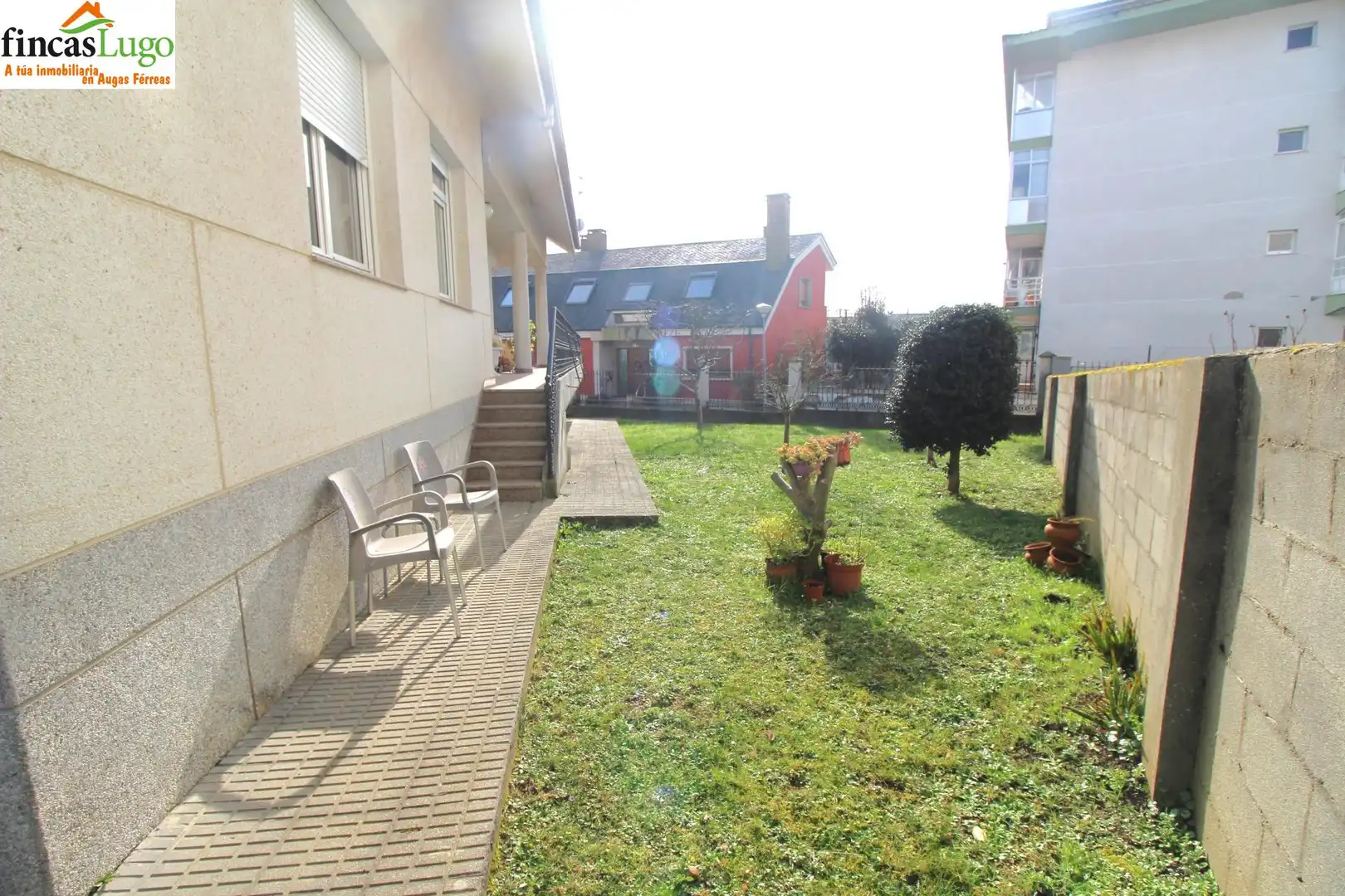 Jardín de Casa o chalet en venta en Lugo con Jardín privado, Terraza y Trastero