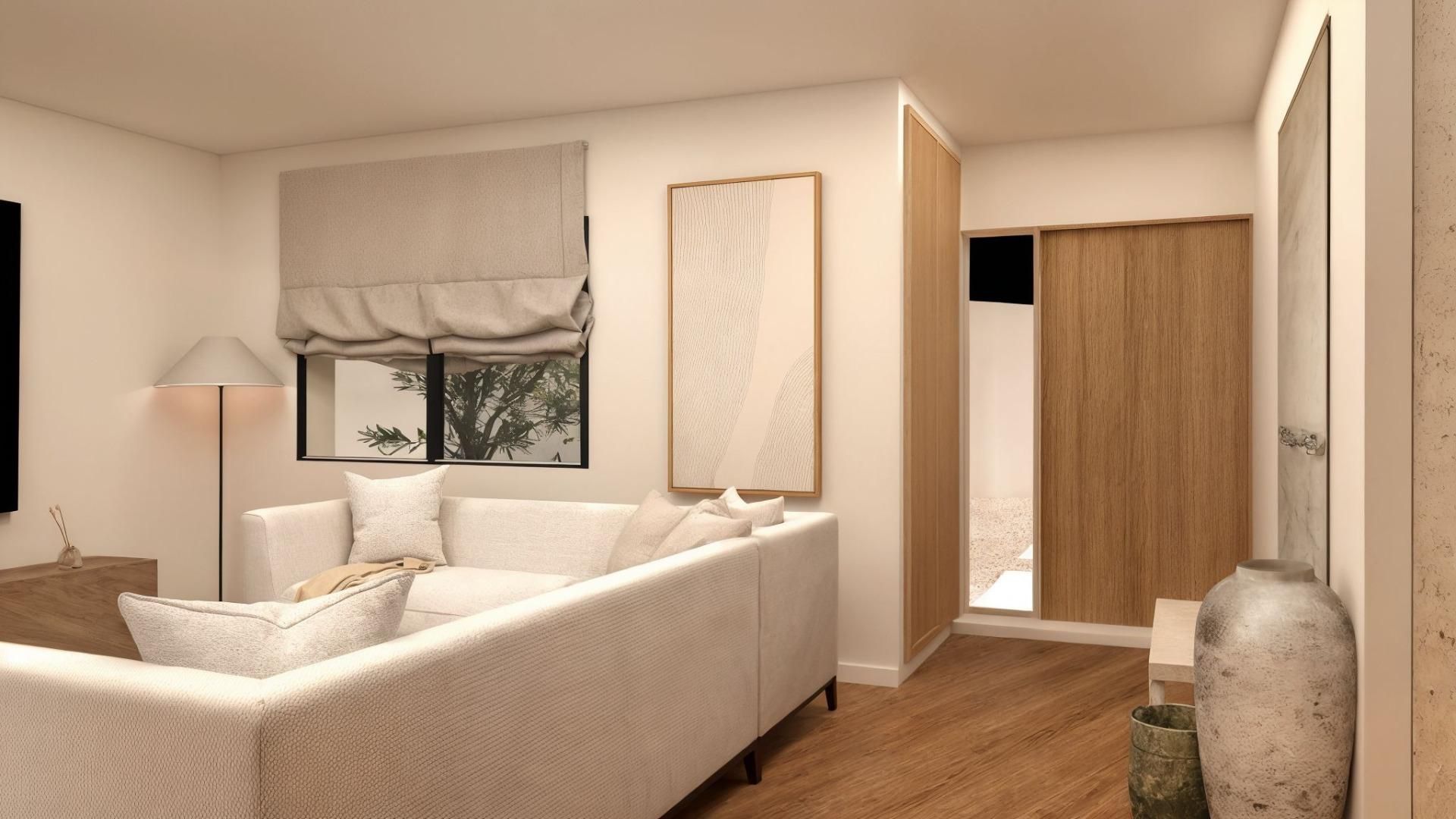 Dormitori de Casa o xalet en venda en Aljaraque amb Jardí privat, Terrassa i Piscina