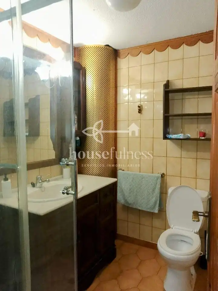 Bathroom of Houses for sale in As Somozas   with Heating, Private garden and Terrace