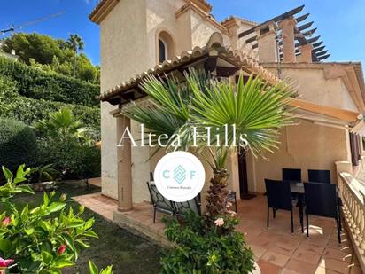 Exterior view of Single-family semi-detached for sale in Altea  with Air Conditioner, Terrace and Balcony