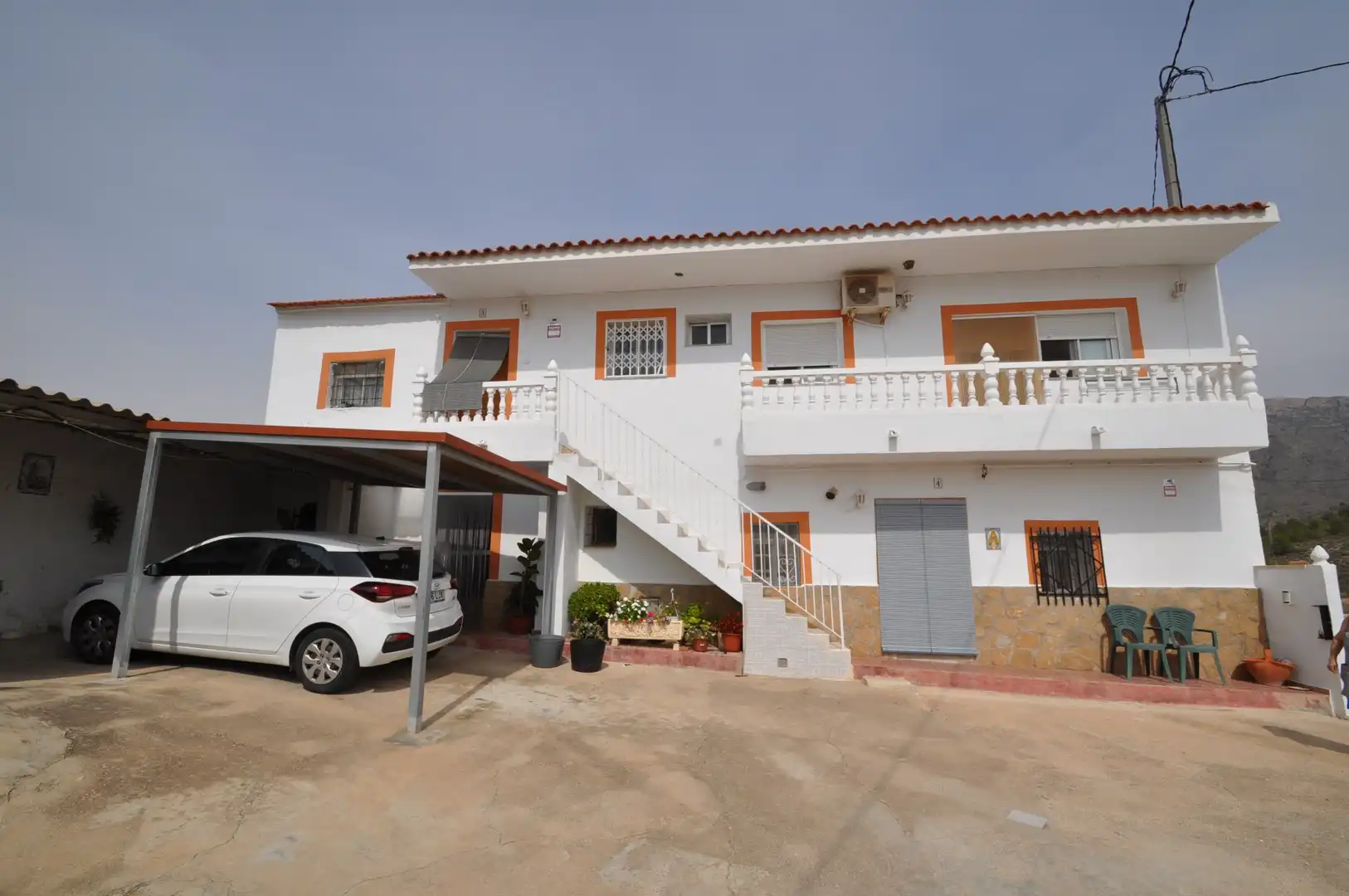 Casa rústica amb terrassa en venda a Abanilla