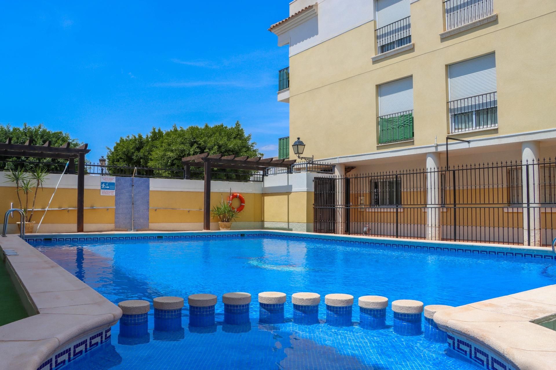 Swimming pool of Apartment for sale in Formentera del Segura  with Air Conditioner, Private garden and Terrace