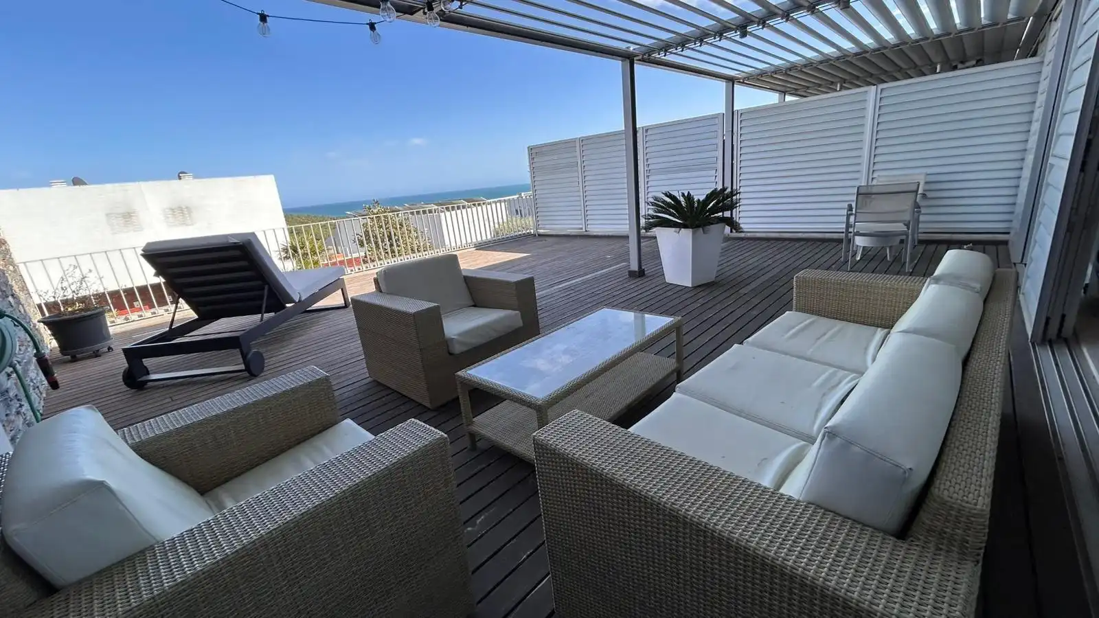 Terrace of Duplexes for sale in Sant Pere de Ribes  with Air Conditioner, Heating and Private garden