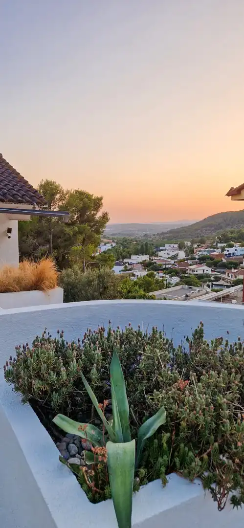 Vista exterior de Casa o xalet en venda en Sant Pere de Ribes amb Aire condicionat, Calefacció i Jardí privat