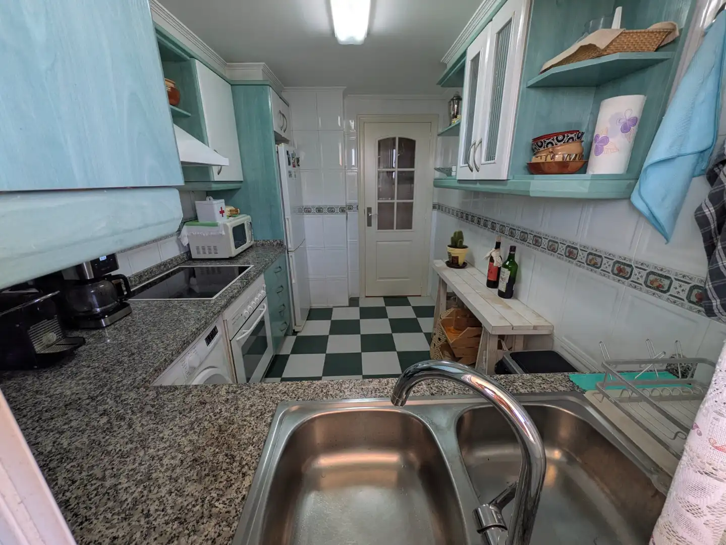 Cocina de Apartamento en venta en Benicasim / Benicàssim con Aire acondicionado, Jardín privado y Terraza