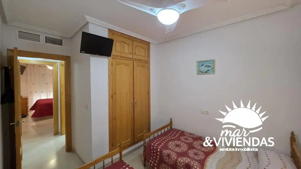Schlafzimmer von Wohnungen zum Verkauf in Garrucha mit Klimaanlage, Heizung und Terrasse
