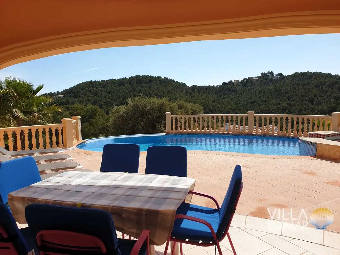 Terrassa de Casa o xalet en venda en Jávea / Xàbia amb Calefacció, Jardí privat i Terrassa