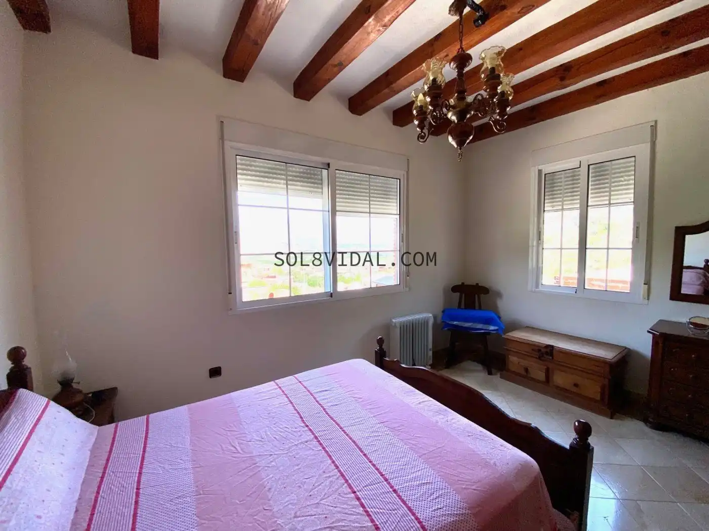 Dormitori de Casa o xalet en venda en Orihuela amb Aire condicionat, Jardí privat i Terrassa