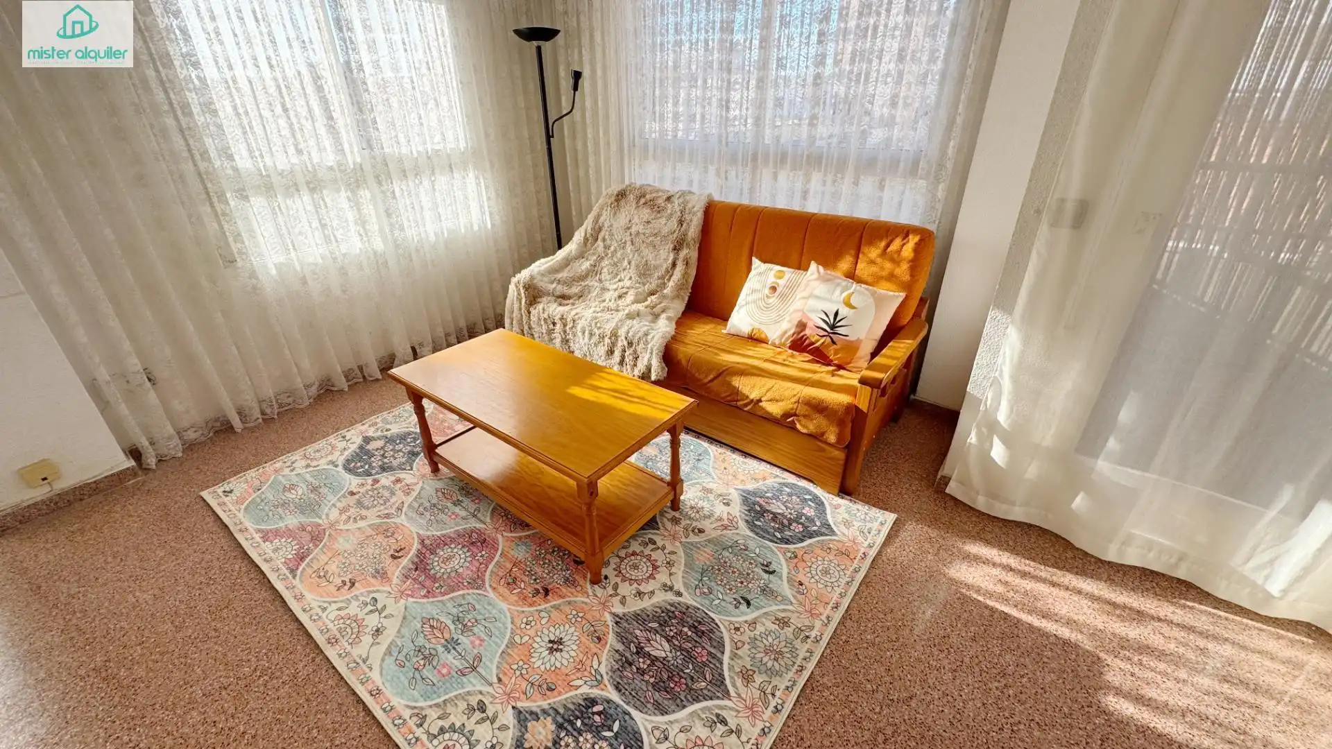 Sala d'estar de Apartament en venda en San Vicente del Raspeig / Sant Vicent del Raspeig amb Aire condicionat, Calefacció i Terrassa