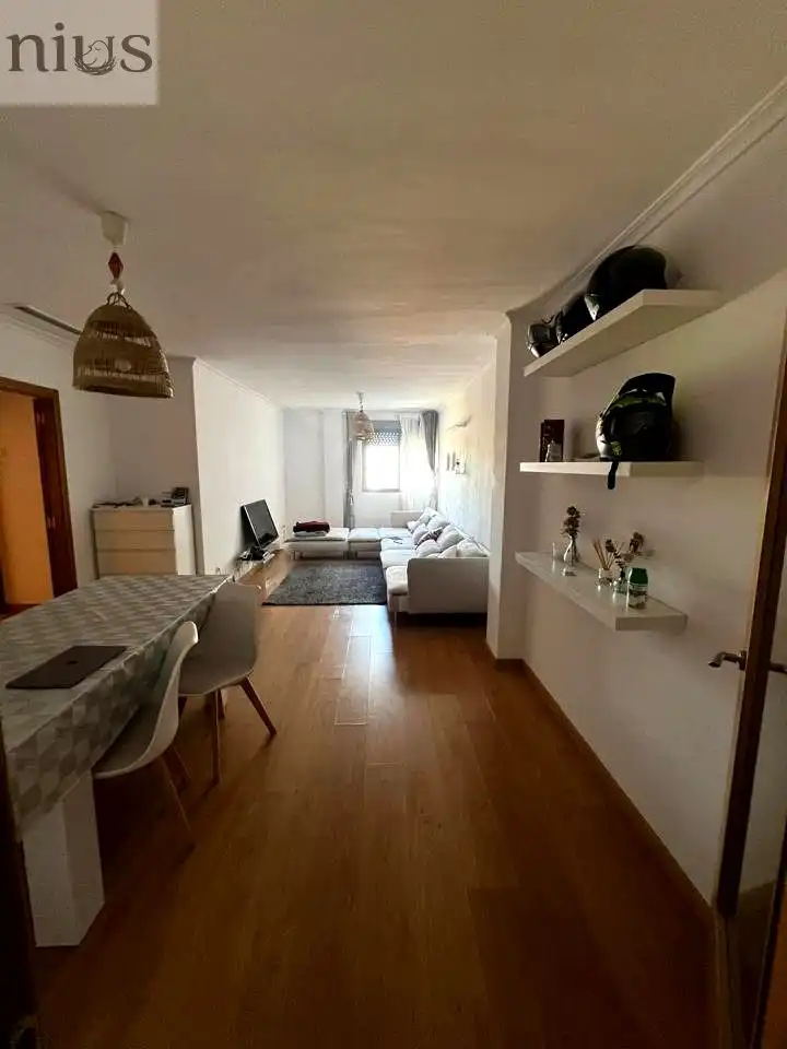 Sala de estar de Piso de alquiler en Silla con Aire acondicionado y Amueblado