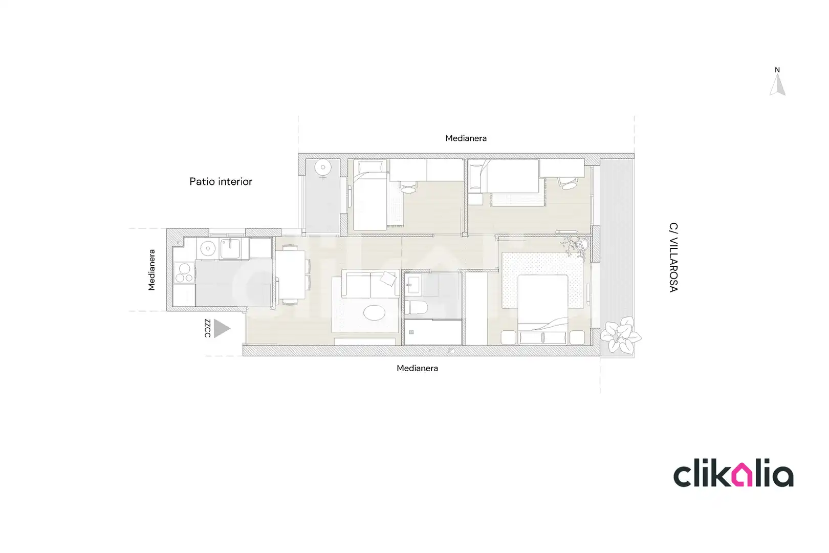 Wohnung zur Miete in Madrid, Madrid