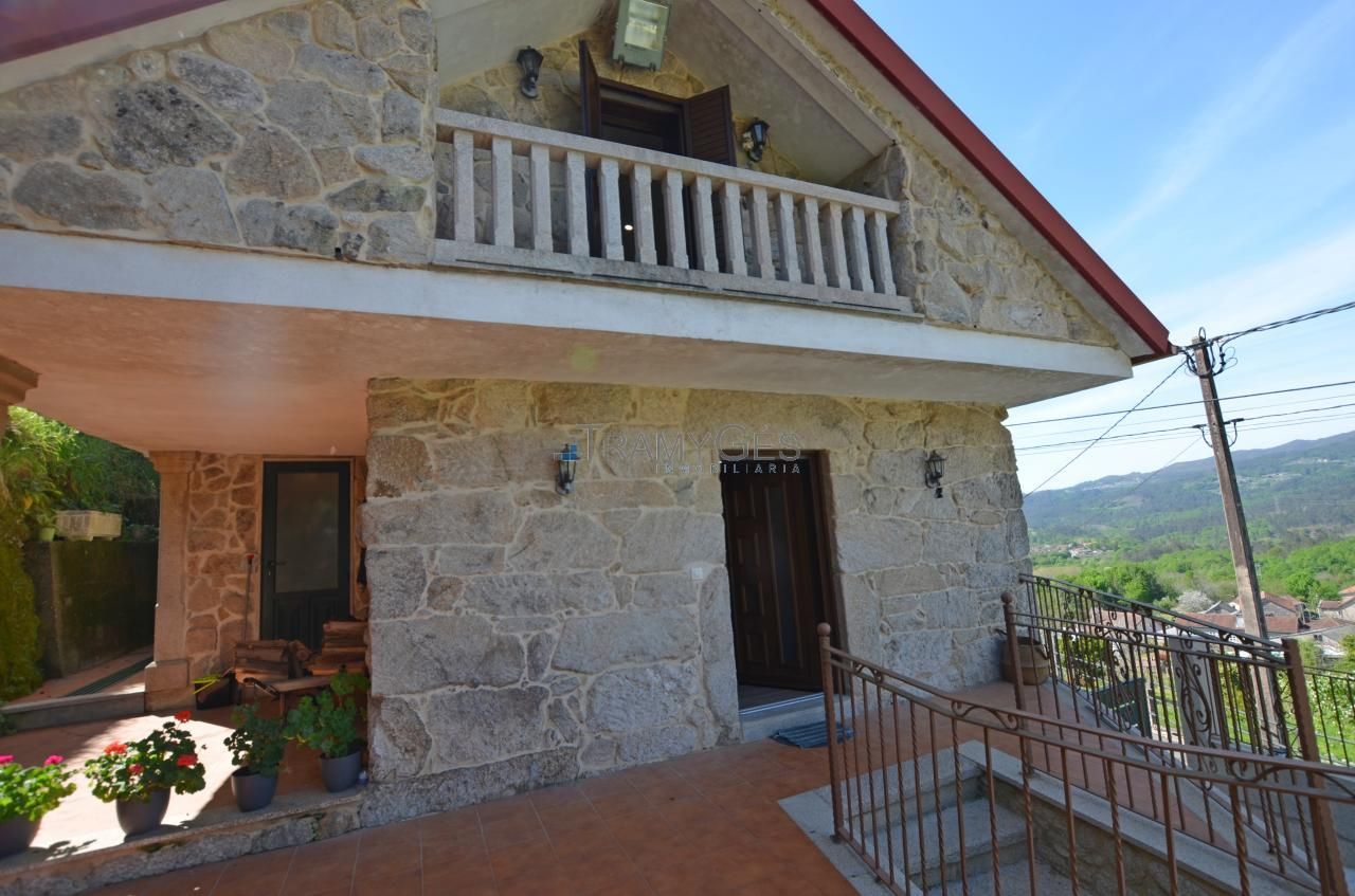 Vista exterior de Finca rústica en venta en Mondariz con Calefacción, Jardín privado y Trastero