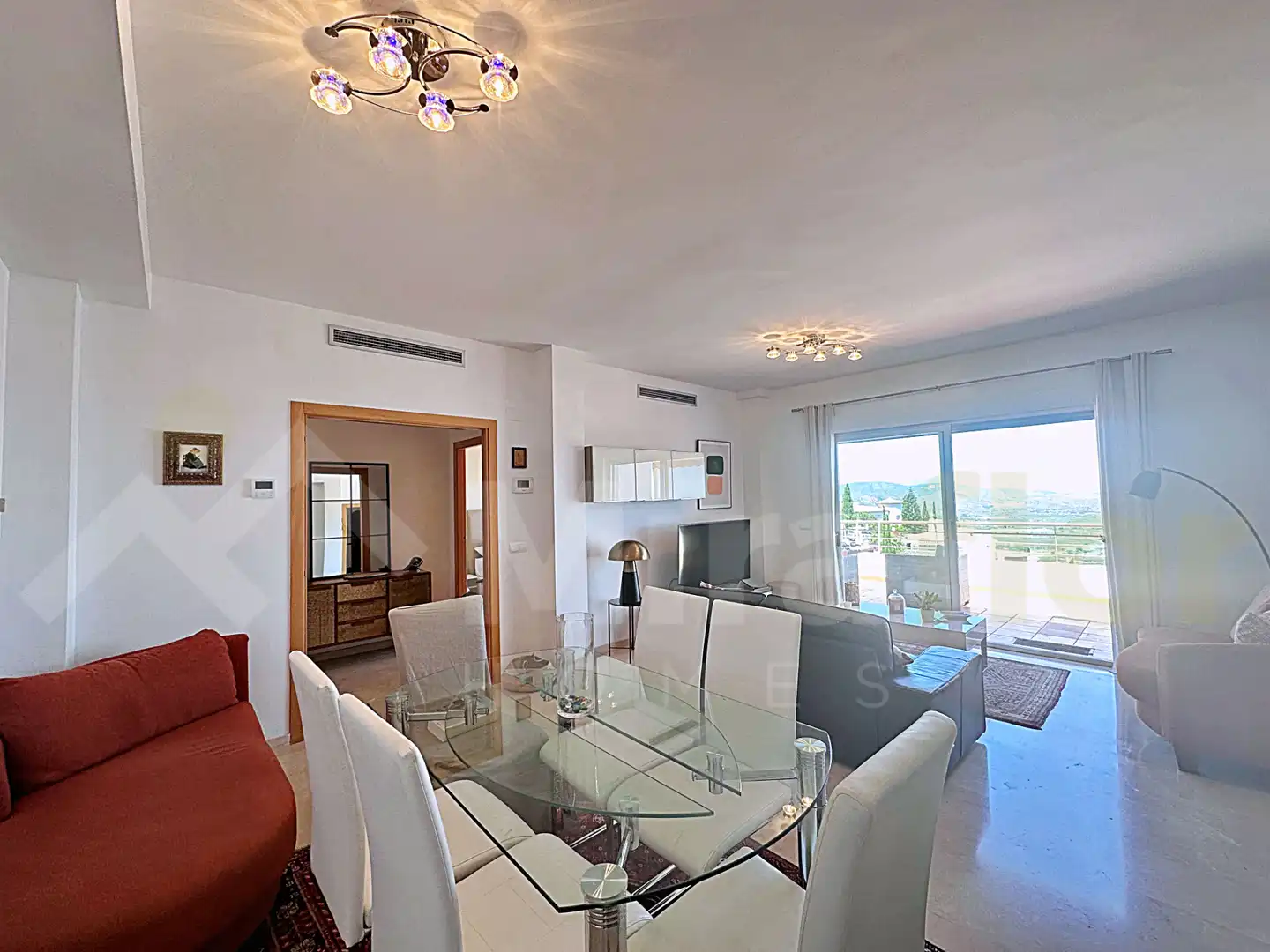 Sala de estar de Apartamento en venta en Pego con Aire acondicionado, Calefacción y Terraza