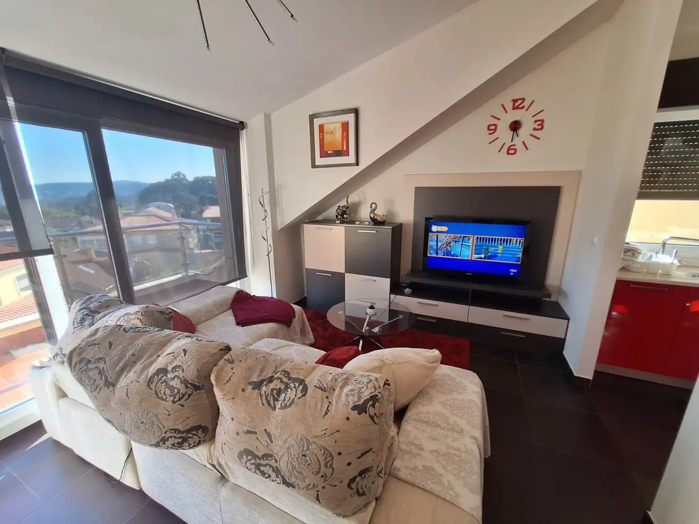 Sala de estar de Ático en venta en Ribeira con Amueblado