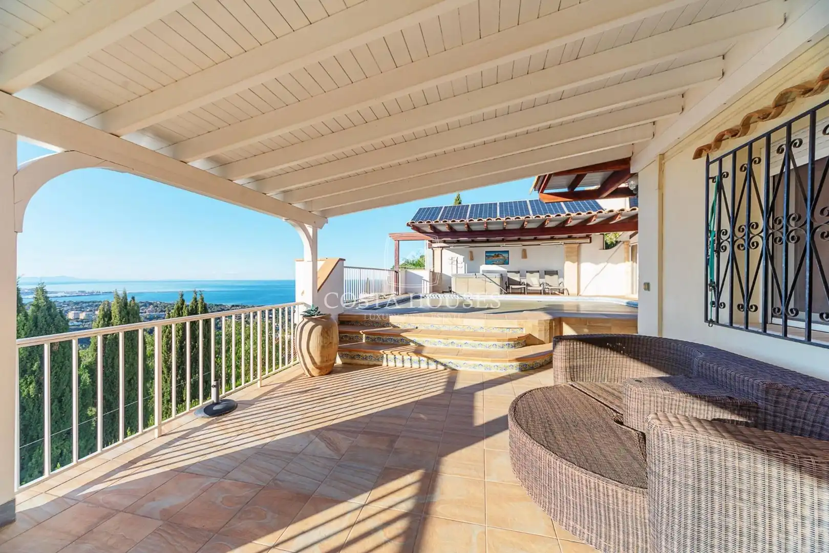 Terrace of Houses for sale in Dénia  with Air Conditioner, Heating and Private garden
