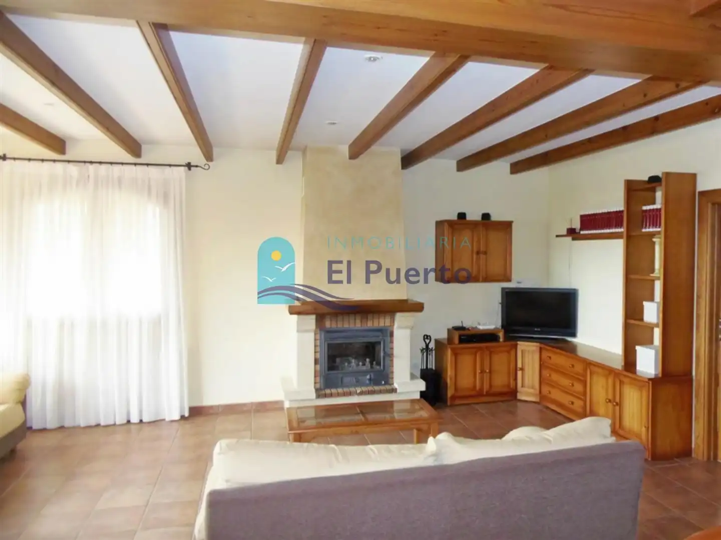 Sala de estar de Casa o chalet en venta en Mazarrón con Calefacción, Jardín privado y Terraza