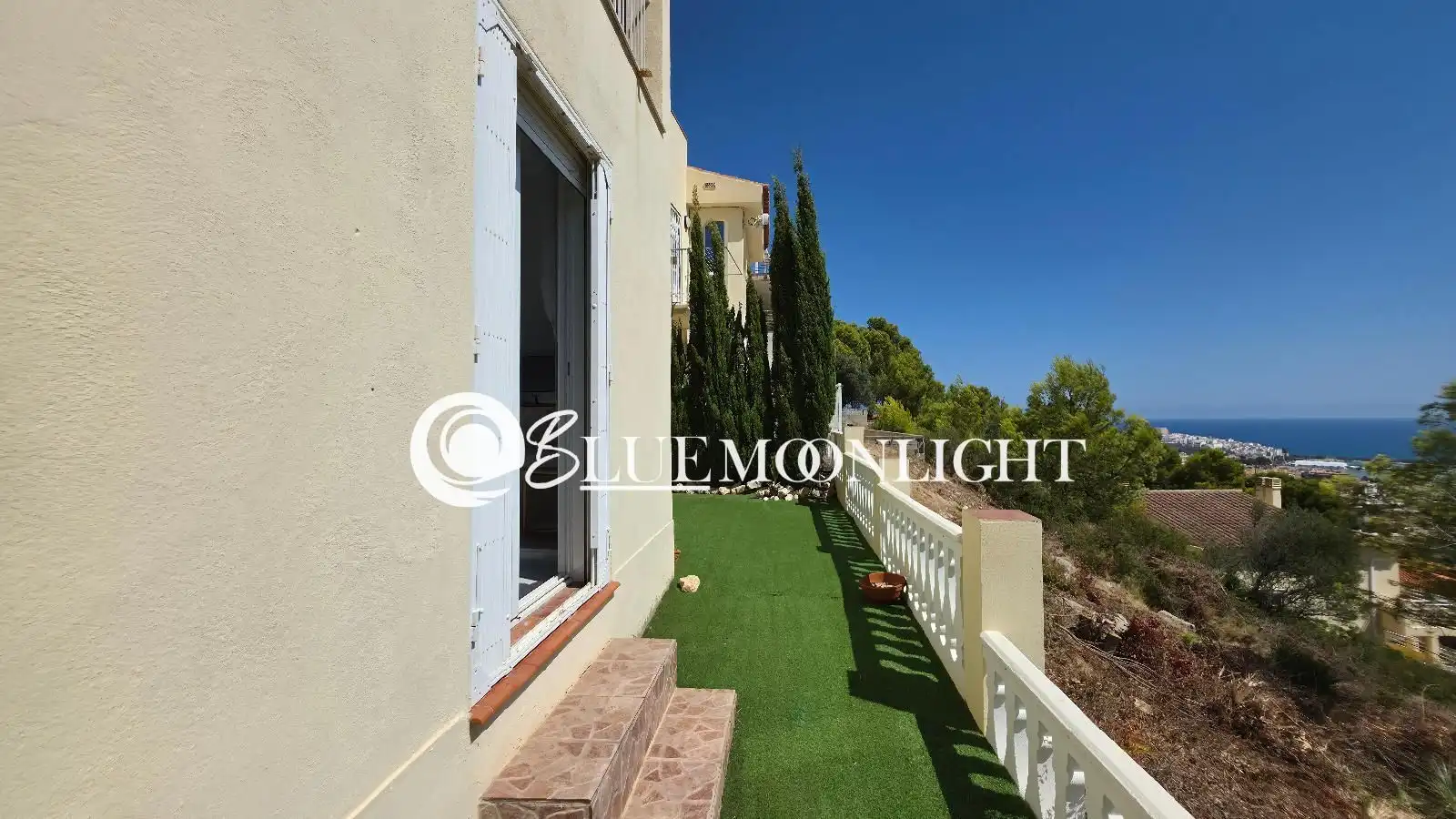 Vista exterior de Dúplex en venta en Peñíscola / Peníscola con Aire acondicionado, Calefacción y Jardín privado